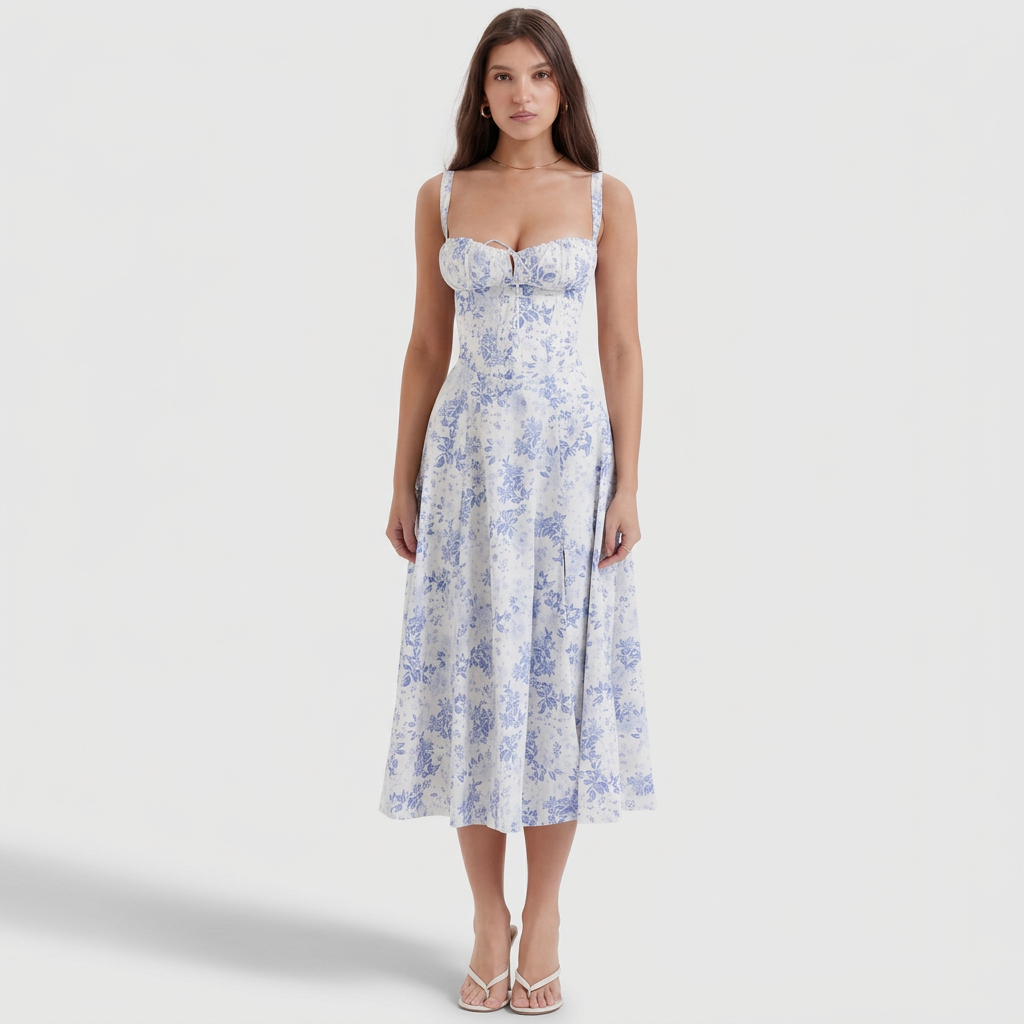 Nikolett - Elegáns maxi ruha