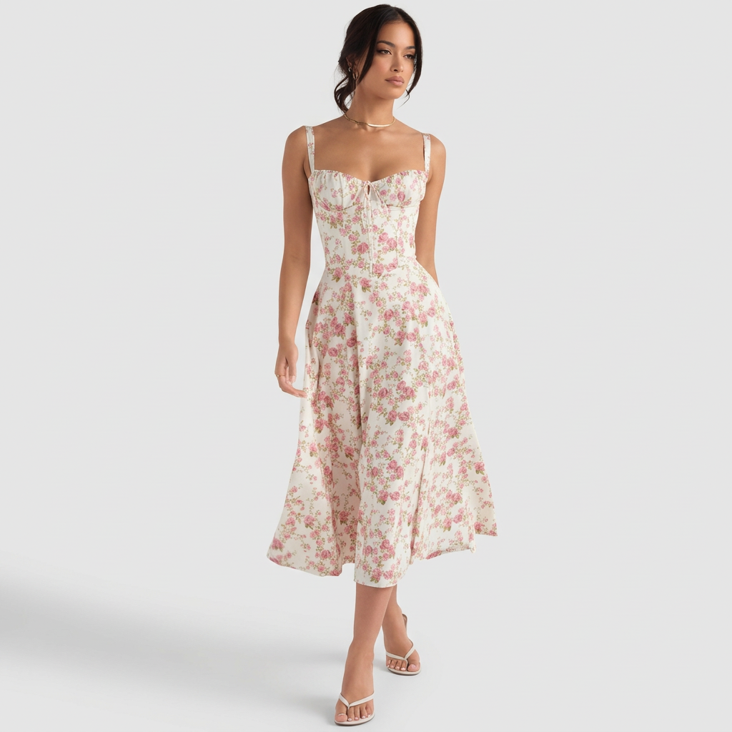 Nikolett - Elegáns maxi ruha
